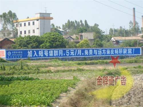 合肥移動(dòng)墻體廣告